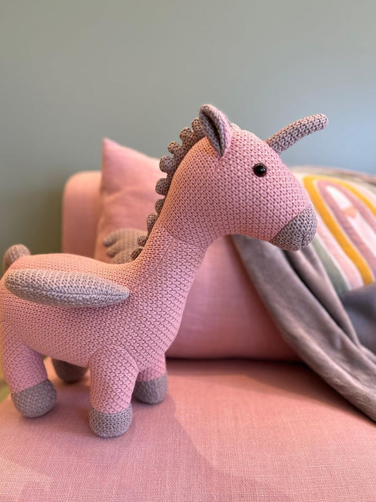 Magical Unicorn - Pink/Grey