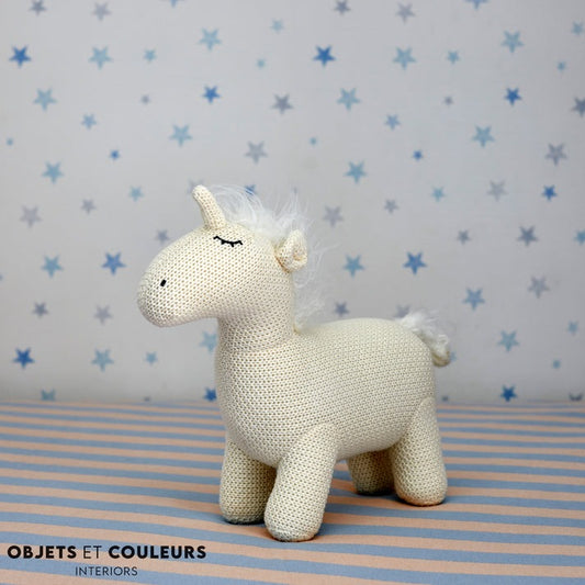 Minimalist White Unicorn