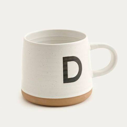Danny Home 420ml Letter Porcelain Mug