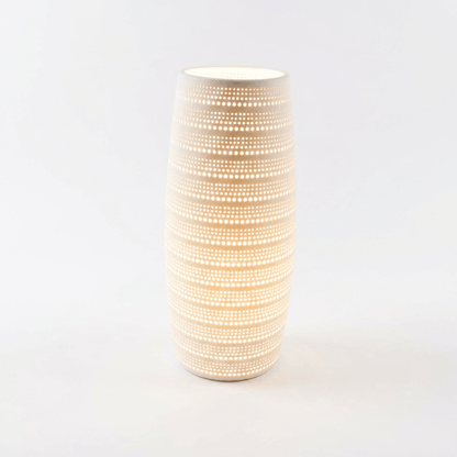 Nino Germany Mid-Century Clay Iso Light Table Lamp