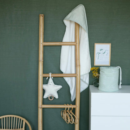 Baby hooded towel + washcloth