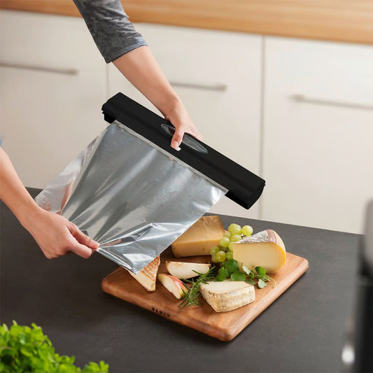 PERFECT CUTTER film dispenser, black (By Wenko)