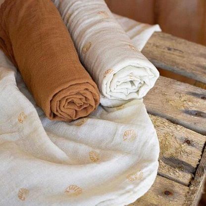 Trois Kilos Sept Muslin Swaddle Blanket Set