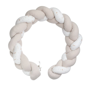 Ecru and beige decorative braid