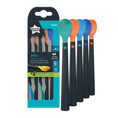 Softee Weaning Spoons 4m+ 5pcs