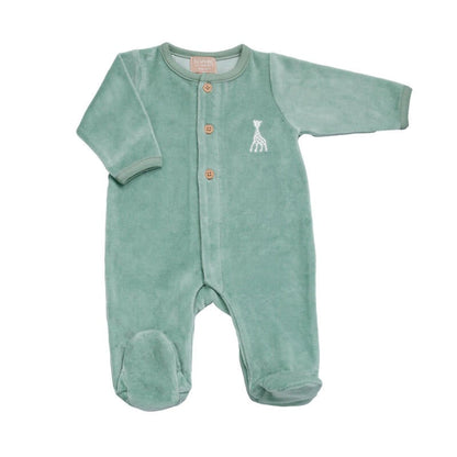 Sophie la Girafe Velour Baby Footie