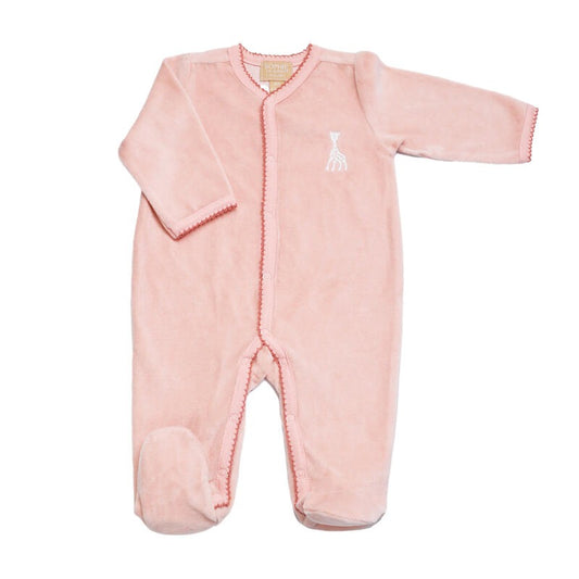 Sophie la Girafe Velour Baby Footie