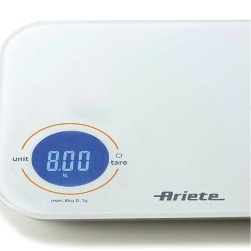 Ariete 851/00 Touch Glass Kitchen Scale 5G-8Kg