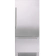 KitchenAid KCZCX 20900R Built-in Bottom Refrigerator 90 cm Vertigo Stainless Steel Right 456L