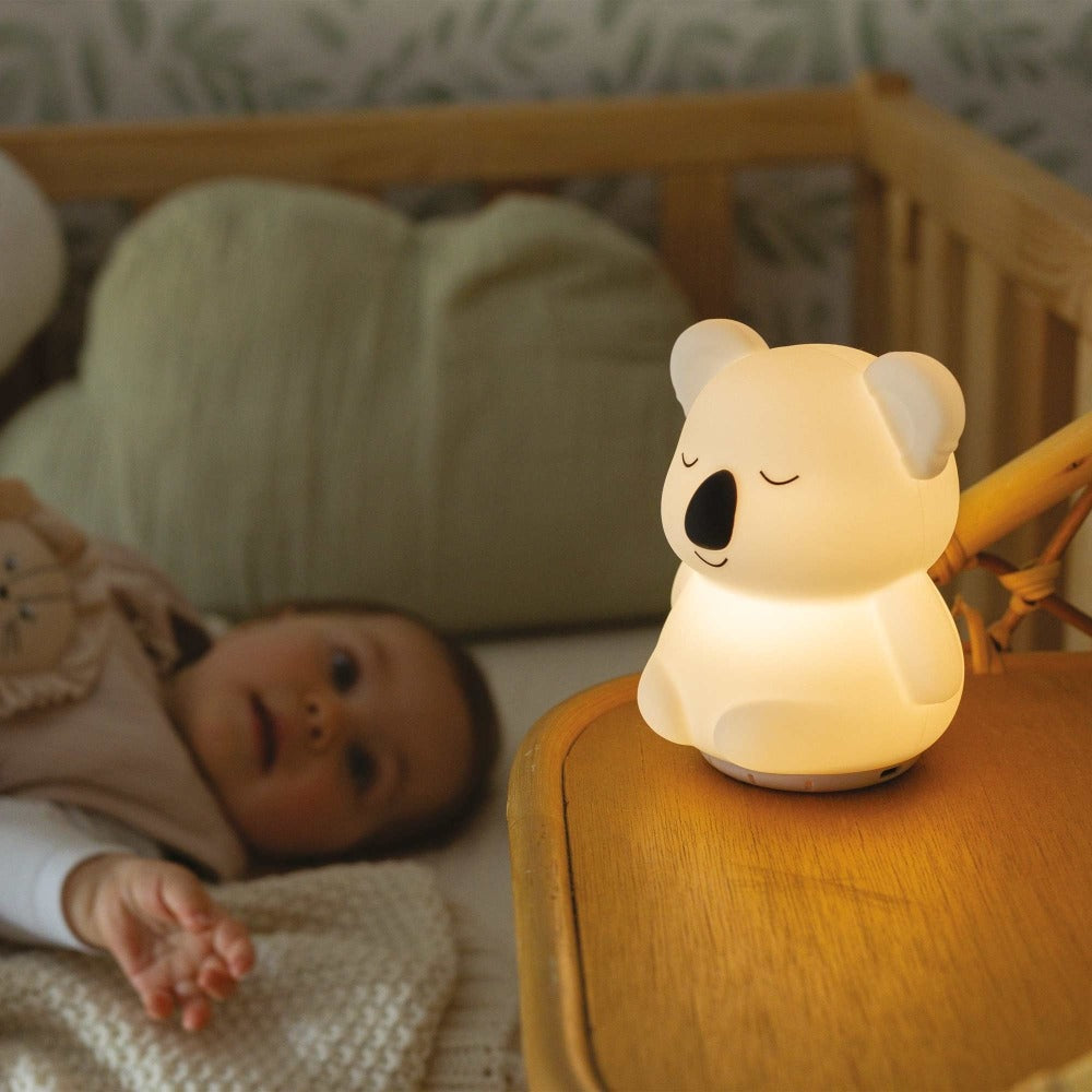 Silicone White Noise Night Light - Koala 13 cm