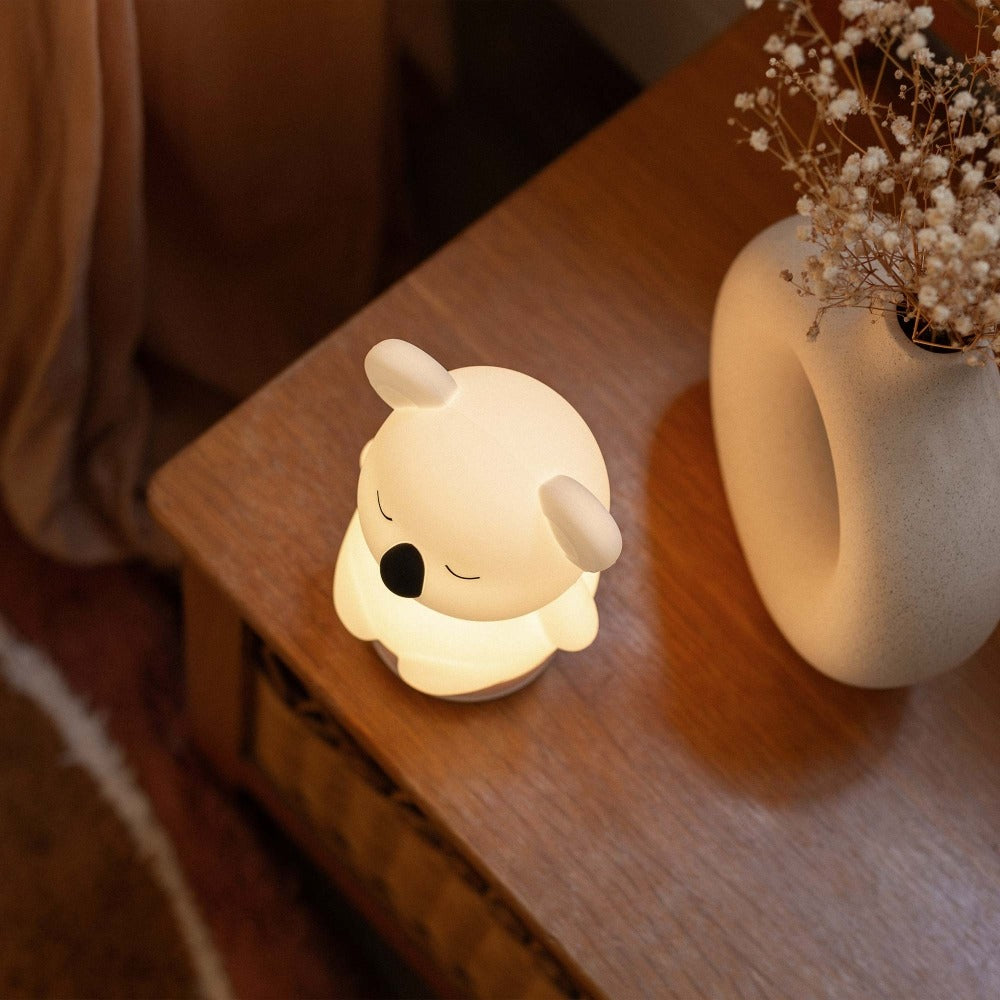 Silicone White Noise Night Light - Koala 13 cm