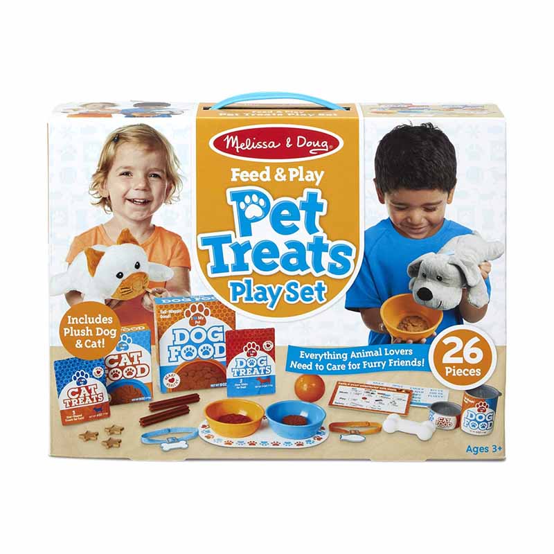 Melissa & Doug Feed & Play Pet Treats Play Set