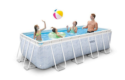 Intex Rectangular Chevron Swimming Pool