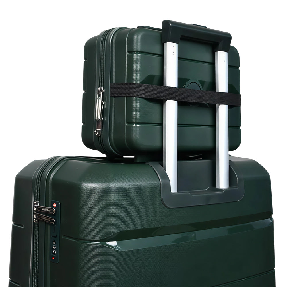 AtoZ Traveler, PP03 Set of 4 Pcs 100% Unbreakable Luggage