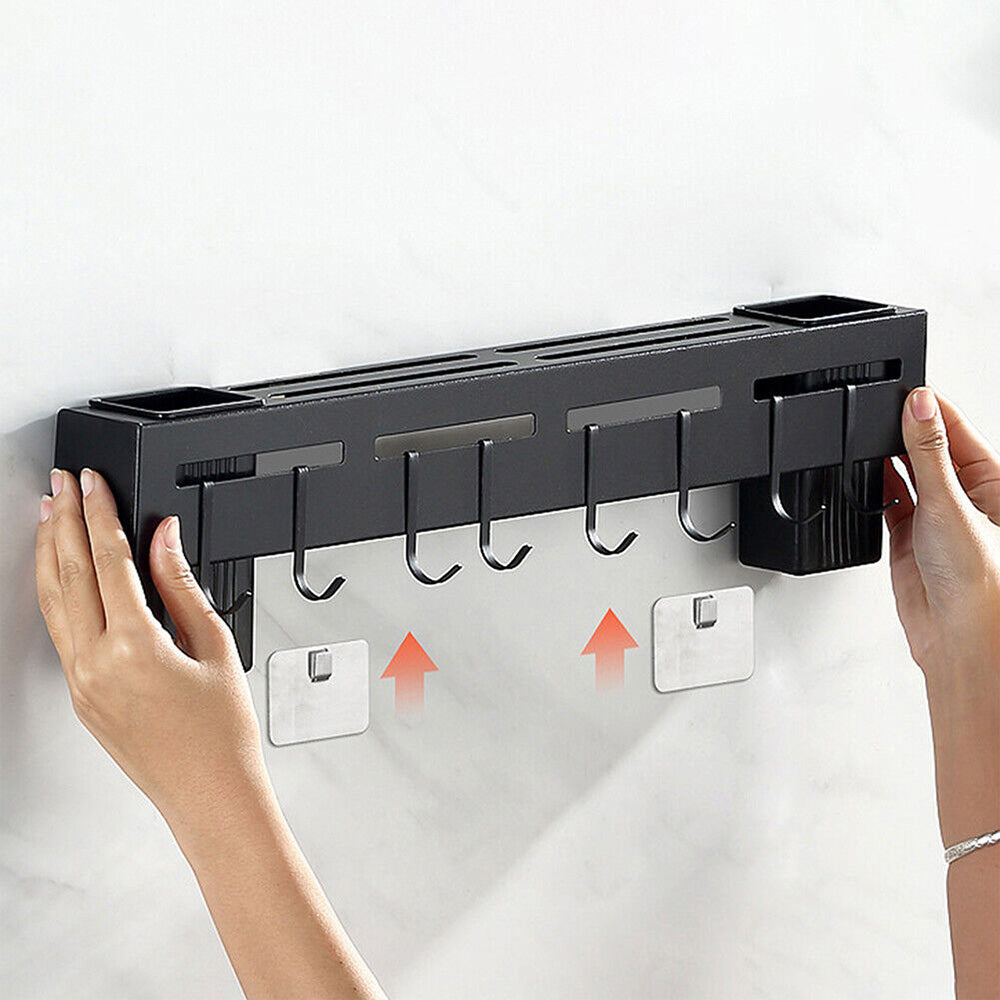 Wall Mount Kitchen Rack Hanger Organizer Hook