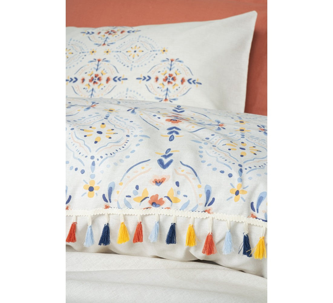 Double size bed duvet cover set 100% cotton MILLIS