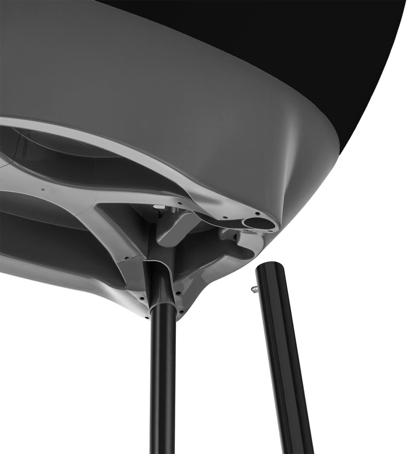 Baby Bathtub with Frame Elegant Baby Bath Tub Black