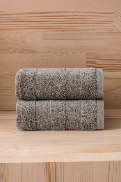 1Bath&1Face  Mons 404 Set  Soft Modern Cotton 50x90 & 70x140 cm