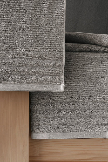 1Bath&1Face  Lapis 404 Set  Soft Modern Cotton 50x90 & 70x140 cm