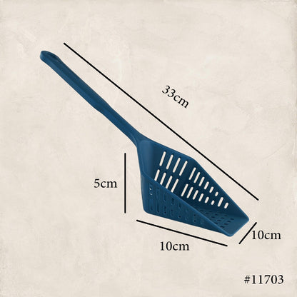 Food Scoop Colander Strainer Slotted Spoon with Handle