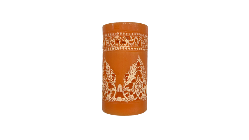 LED Christmas Candle Orange