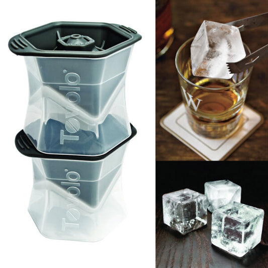 Giant Square Ice Cube Maker 2 Pcs