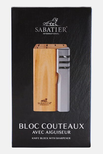 Sabatier Integrated Knife Block and Sharpener