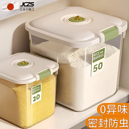 Leak-Proof Rice Storage Container – 20L Airtight PP Bin