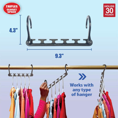 Wonder Hanger Max New & Improved, Pack of 8