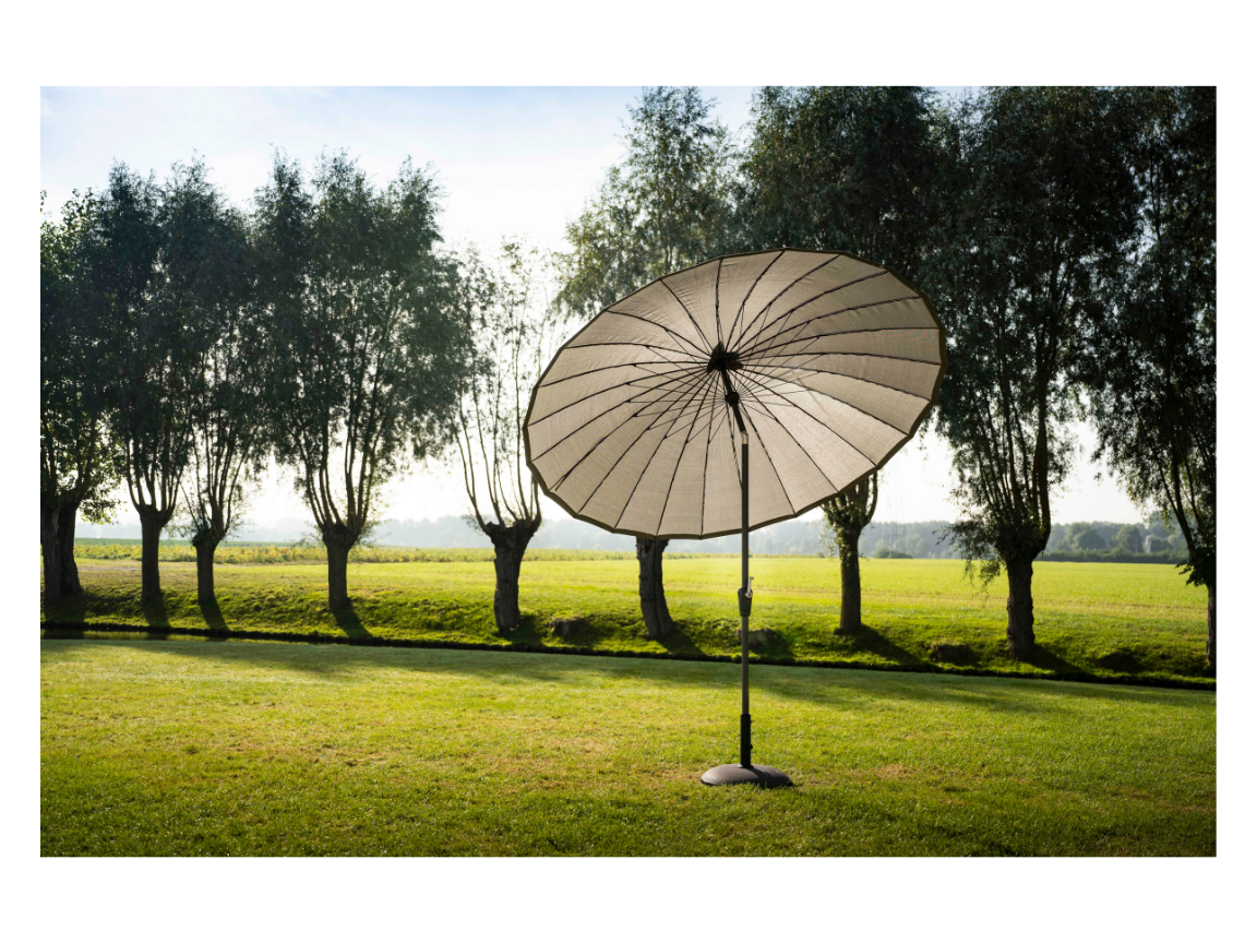 Parasol Verona Black/Taupe 2,5x2,5m