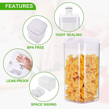 Easy Lock Food Storage Round Shape 1 Pc