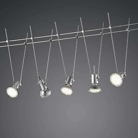 Trio Spotlights - Titanium-Colored