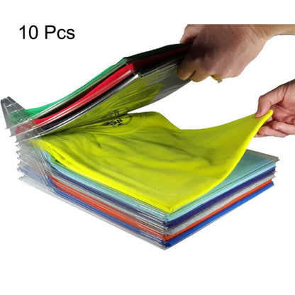 Ezstax, T-Shirt Organizing System, Set Of 10 Pcs