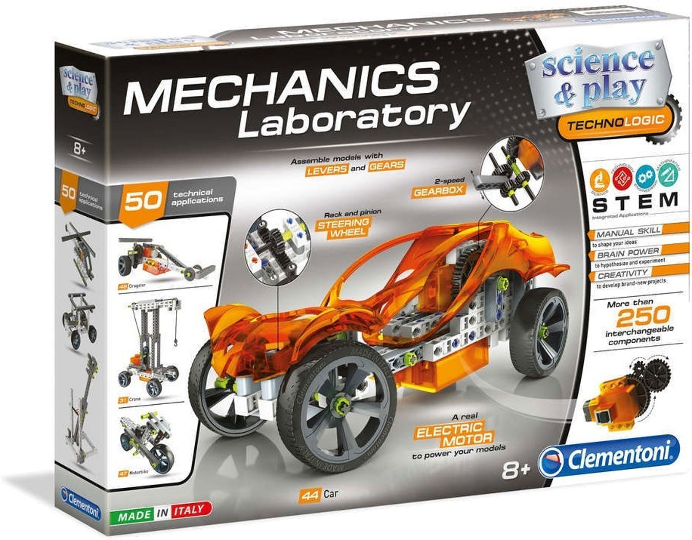 Clementoni Mechanics Engineering Of Machines 44 Car