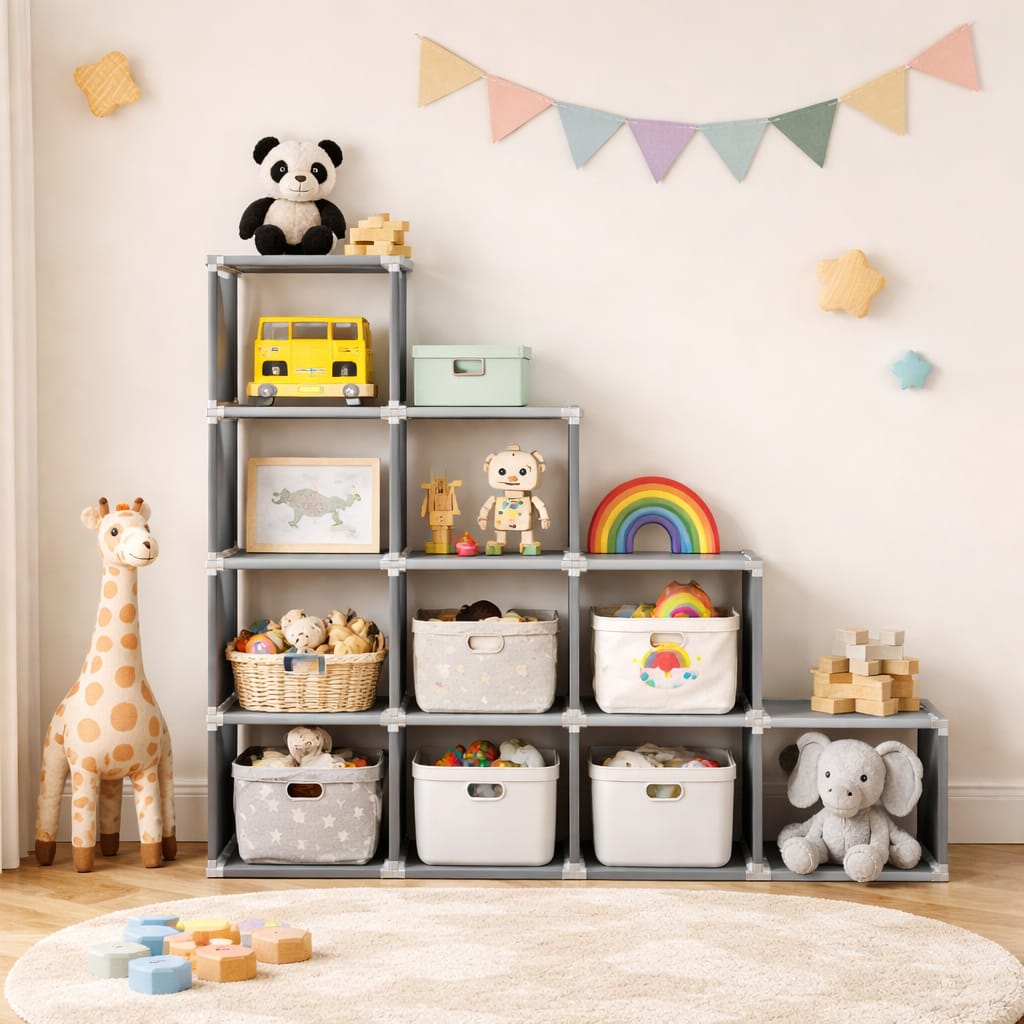 QuickTec Modular Cube Storage Shelf System