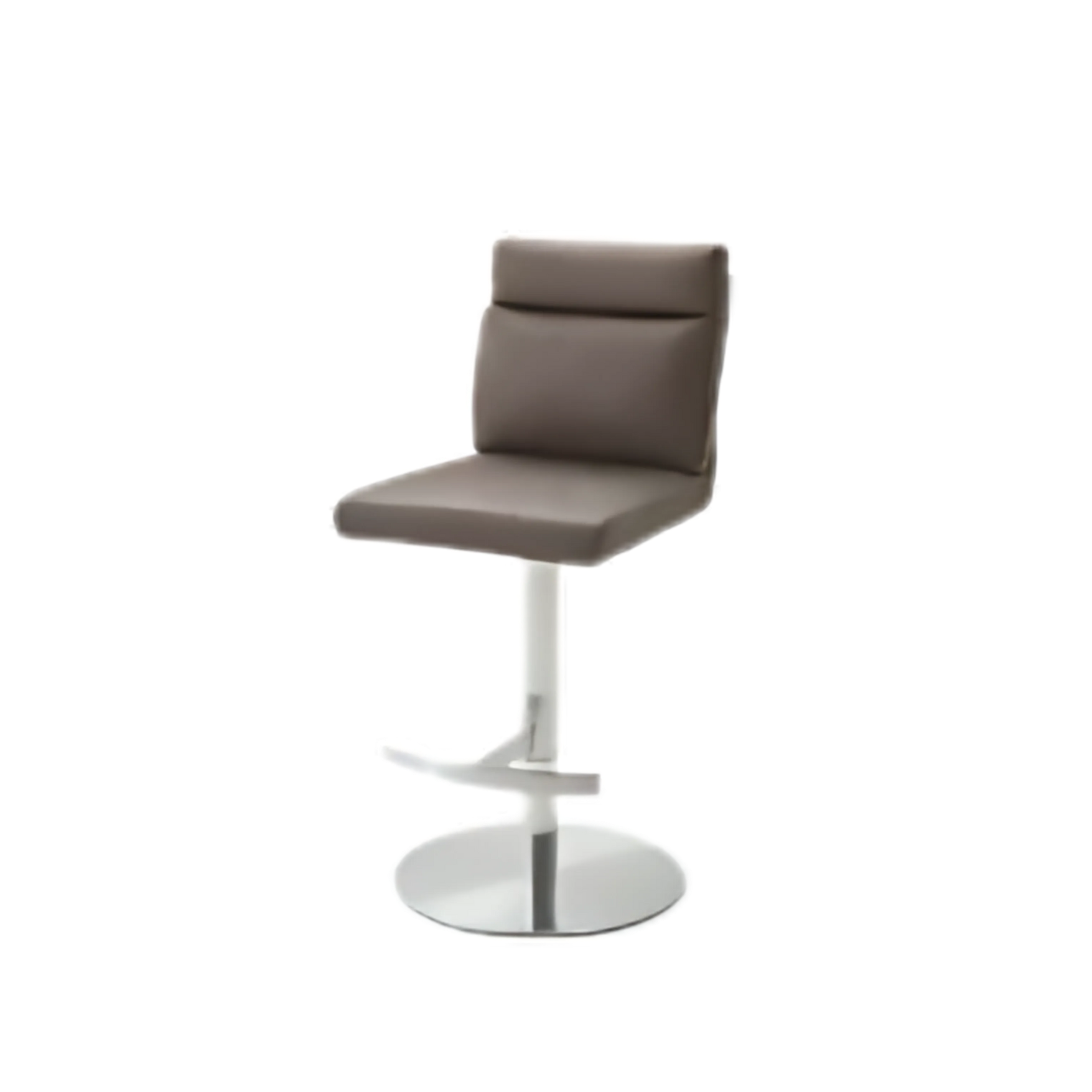 Pia Antique-Look Bar Stool in Brown or Gray