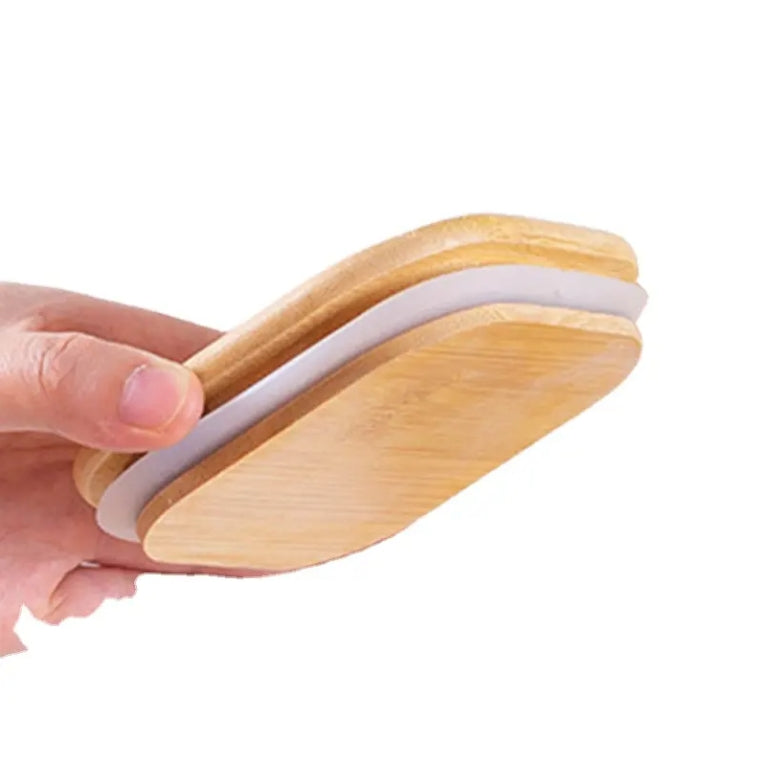 Glass Food Storage Jar With Bamboo Lid 220-ml