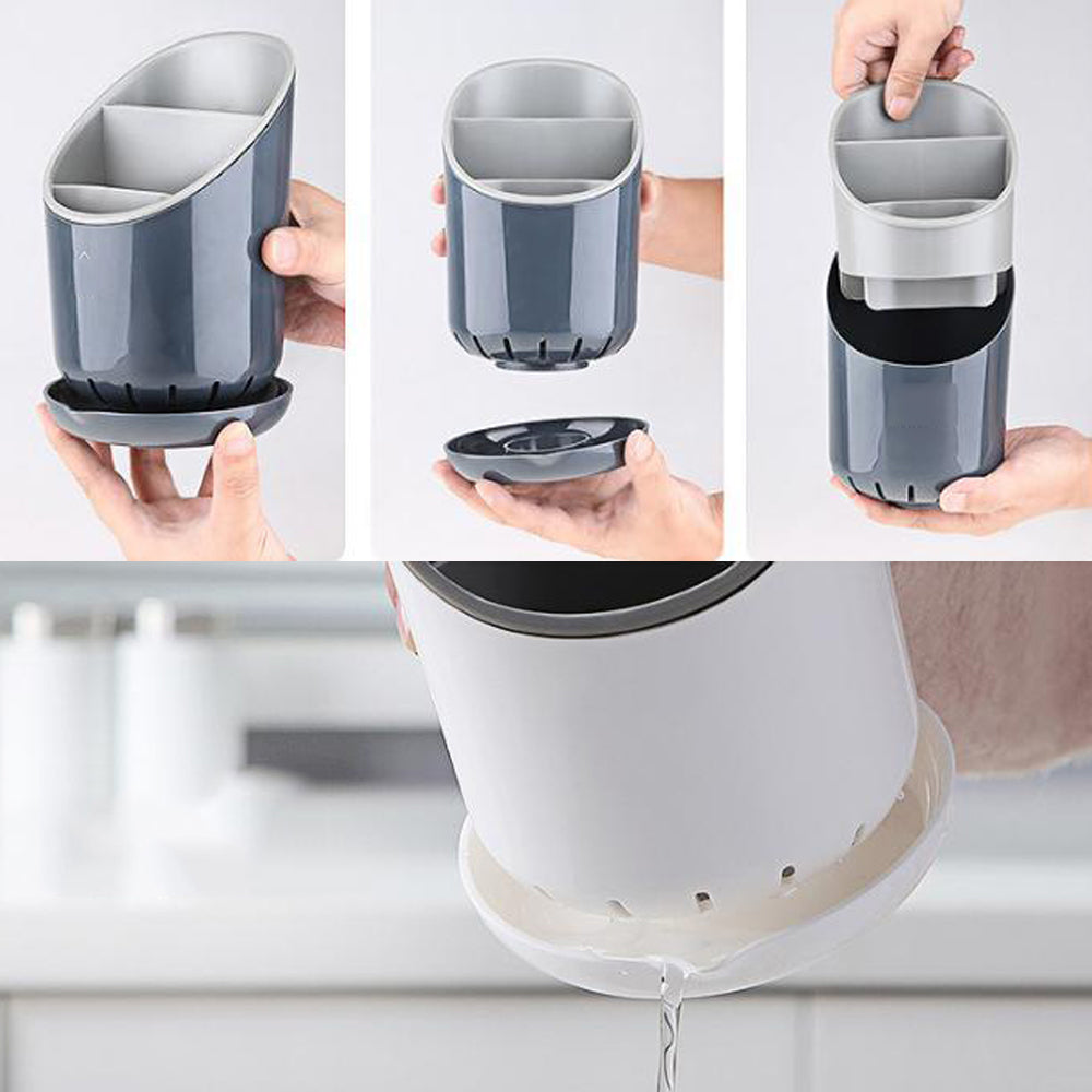 Cutlery Holder Detachable Tableware Drainer