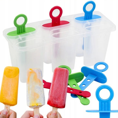 6-Ice Lolly Mold In One Tray