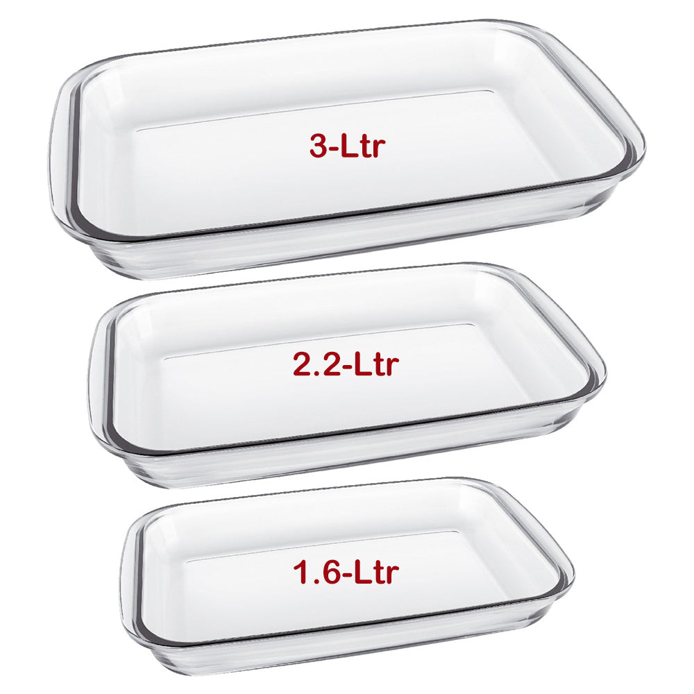 Danny Home Rectangular Baking Pan 3 Sizes