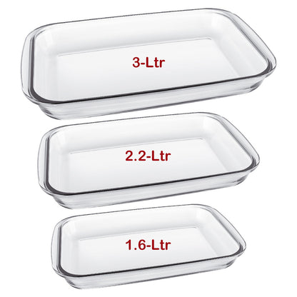 Danny Home Rectangular Baking Pan 3 Sizes