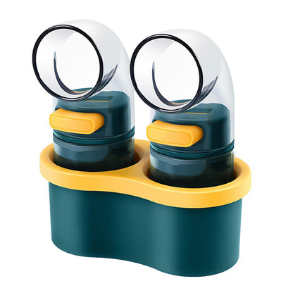 2-Pieces Measuring Pepper Shakers Set