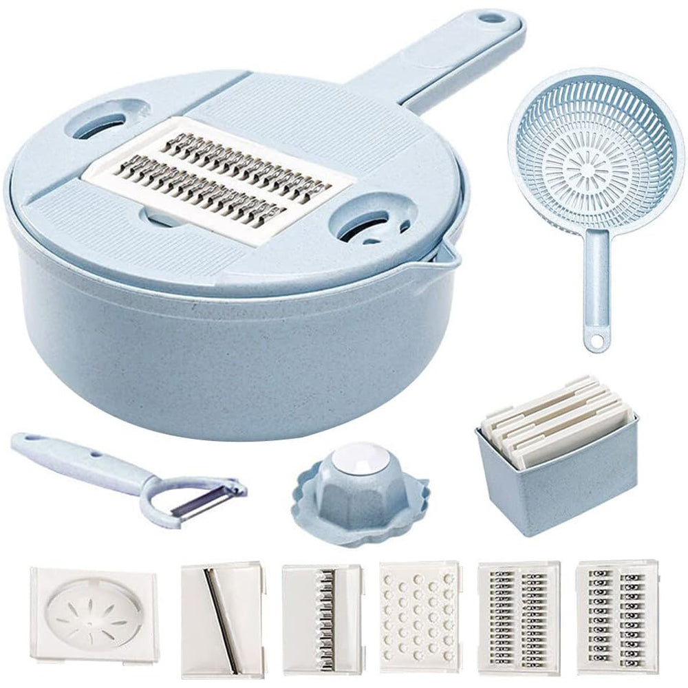 Vegetable Slicer with 6 Different Blades