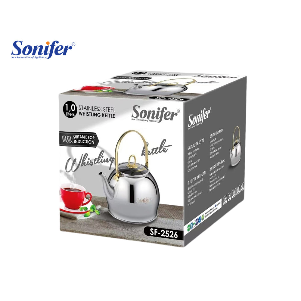 Sonifer 1L Stainless Steel Tea Pot SF-2526