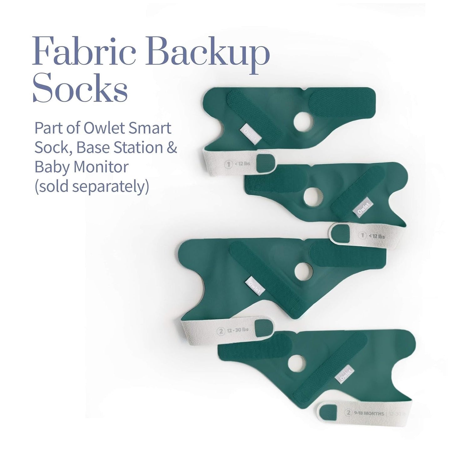 OWLET ACCESSORY SOCK DEEP SEA GREEN (64015)