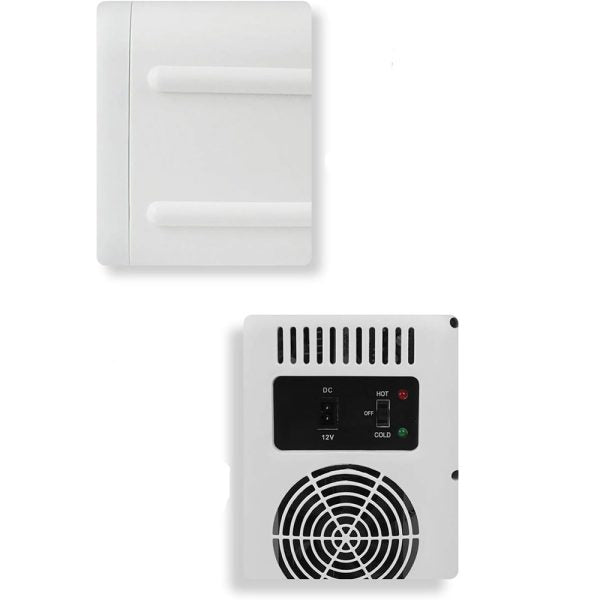 Mini Fridge for Car, with Cooler and Warmer, 4 Liter Capacity with 12V Car Charger