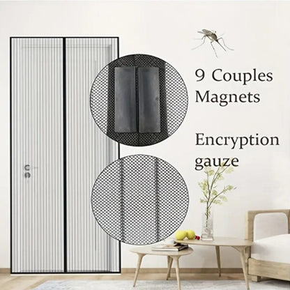 Magnetic Mesh Anti-Mosquito Door Curtain 222x102cm