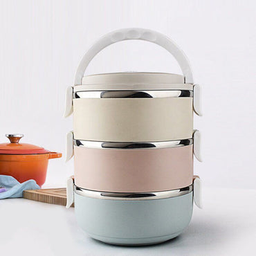 Portable Stainless Steel Insulated Lunch Box