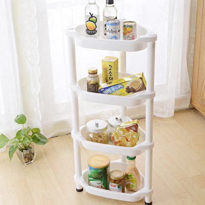 Four Layers Storage Rectangle Shelf