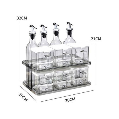 Oil Salt Sauce Vinegar Condiment Pots Storage